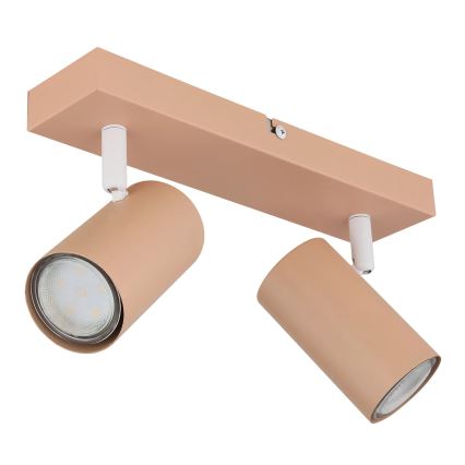 Globo - Kohdevalo 2xGU10/25W/230V oranssi