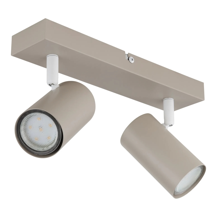 Globo - Kohdevalaisin 2xGU10/35W/230V beige