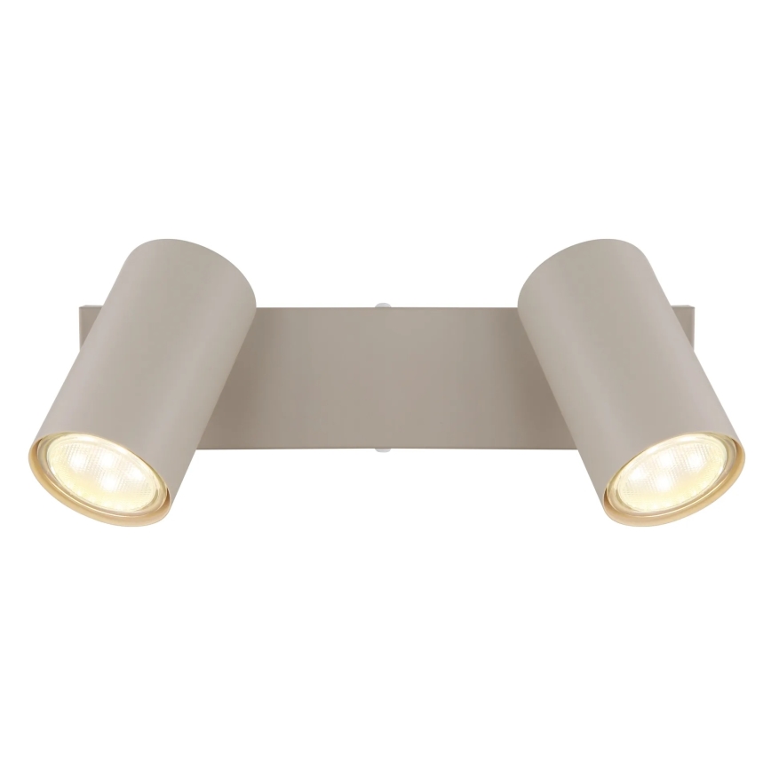 Globo - Kohdevalaisin 2xGU10/35W/230V beige