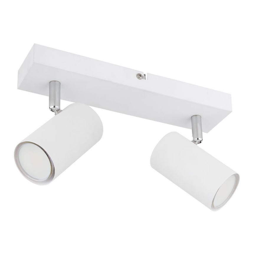 Globo - Kohdevalo 2xGU10/35W/230V valkoinen