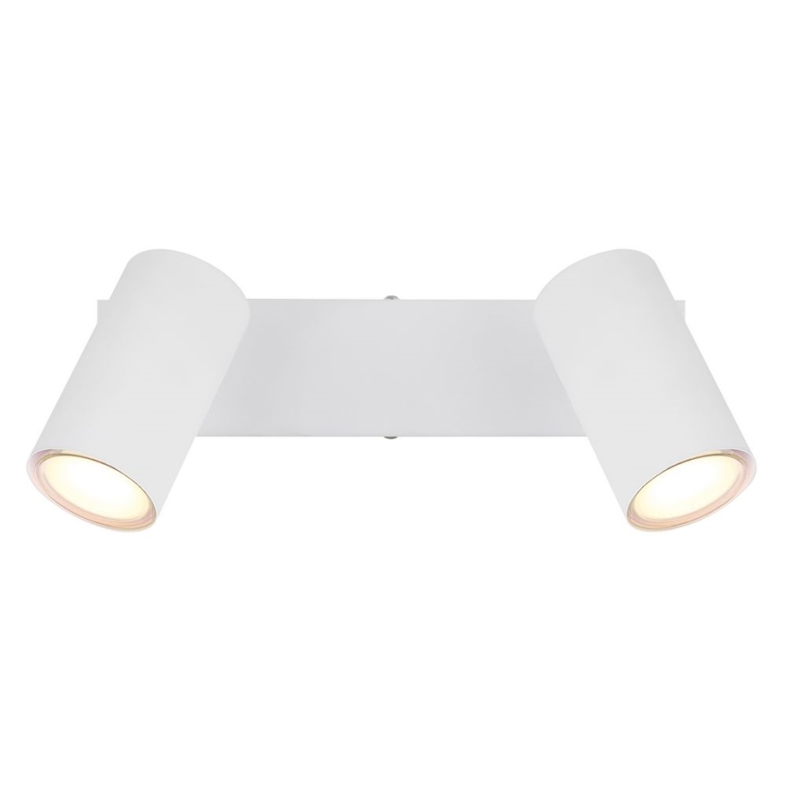 Globo - Kohdevalo 2xGU10/35W/230V valkoinen