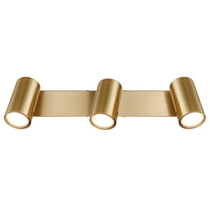 Globo - Kohdevalo 3xGU10/35W/230V kulta