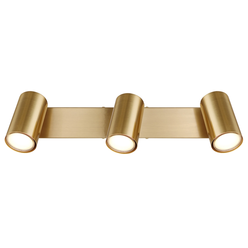 Globo - Kohdevalo 3xGU10/35W/230V kulta