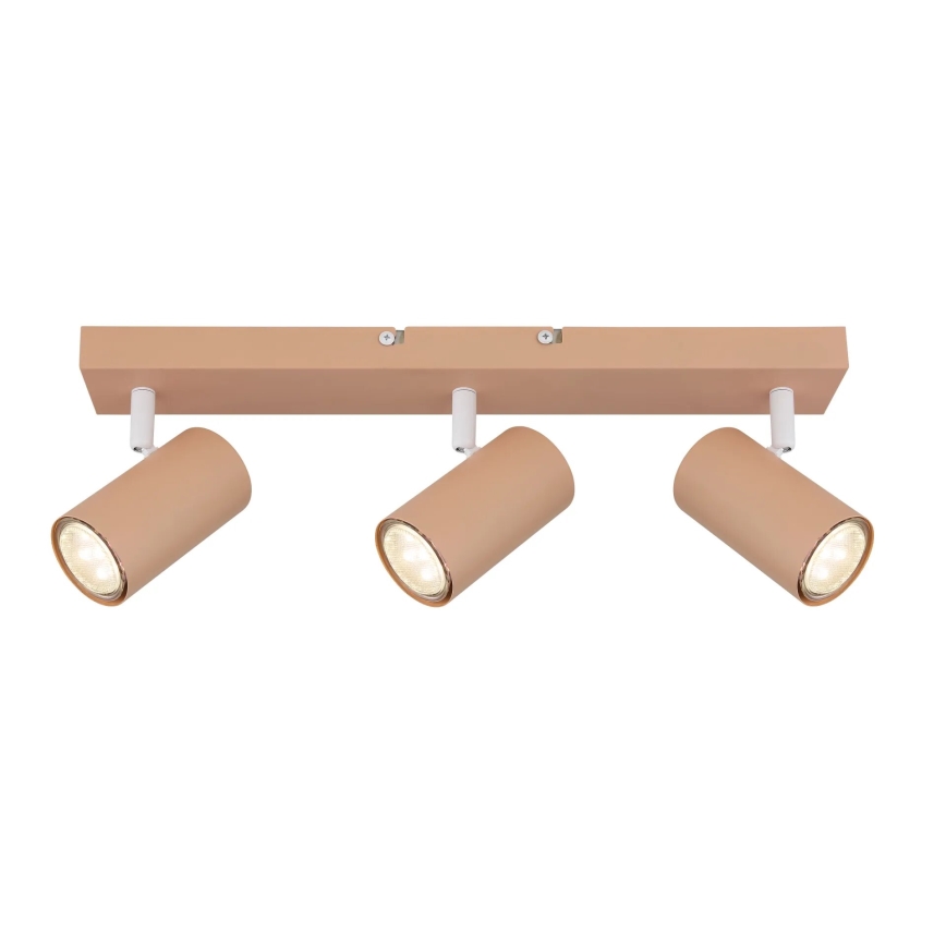 Globo - Kohdevalo 3xGU10/25W/230V oranssi