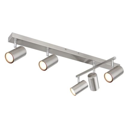 Globo - Kohdevalo 5xGU10/35W/230V mattakromi