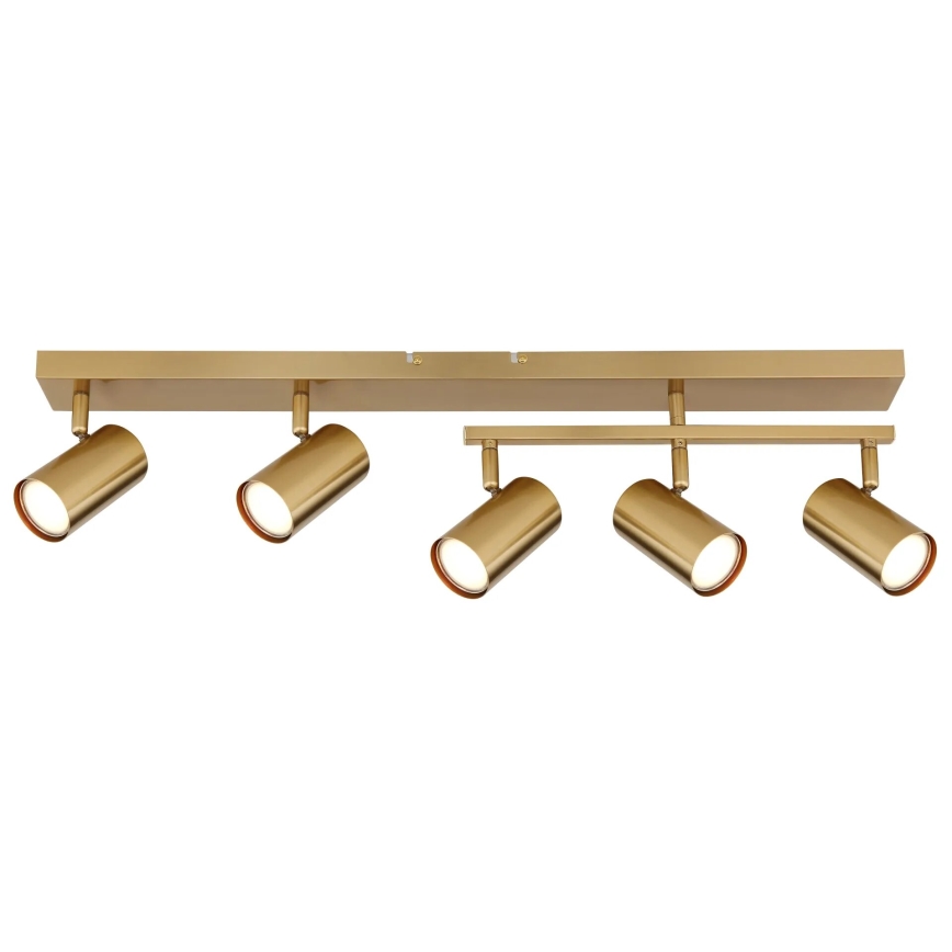 Globo - Kohdevalo 5xGU10/35W/230V kulta