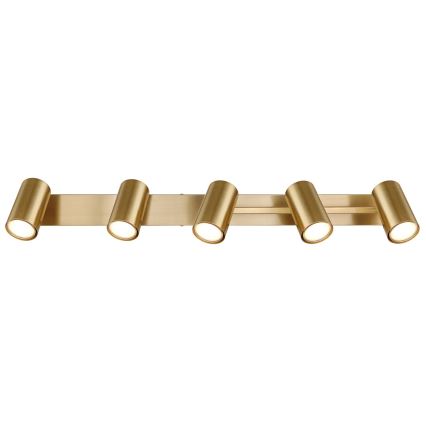 Globo - Kohdevalo 5xGU10/35W/230V kulta