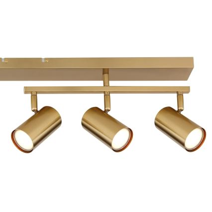 Globo - Kohdevalo 5xGU10/35W/230V kulta