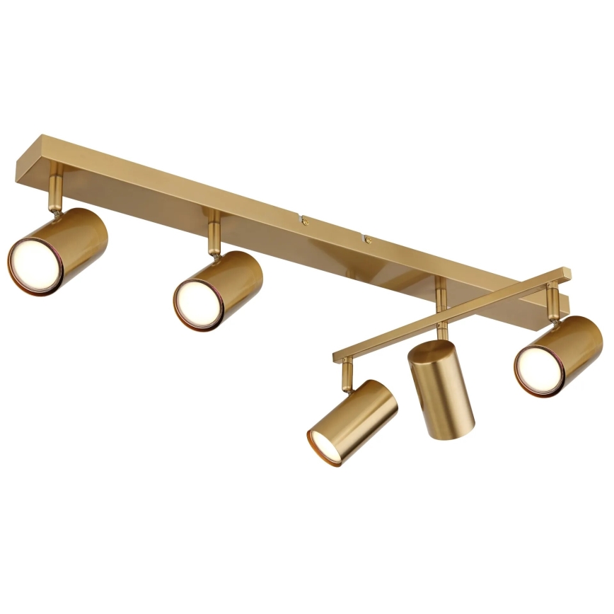 Globo - Kohdevalo 5xGU10/35W/230V kulta