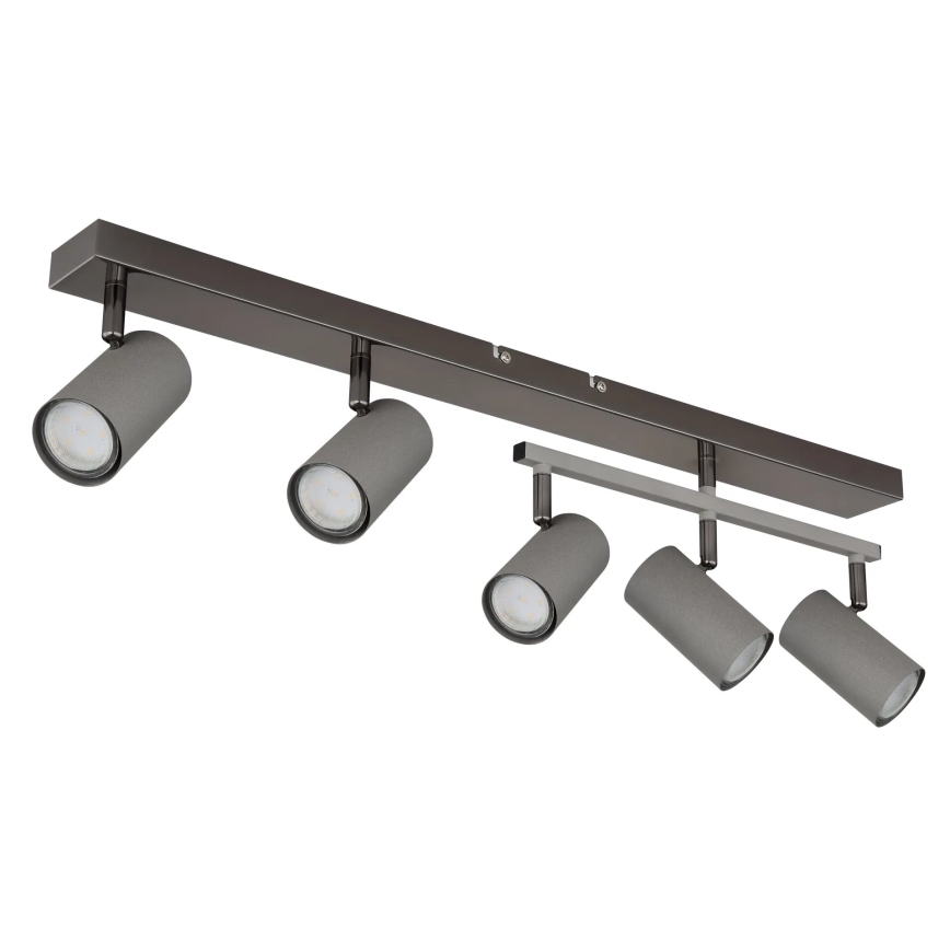 Globo - Kohdevalo 5xGU10/35W/230V harmaa