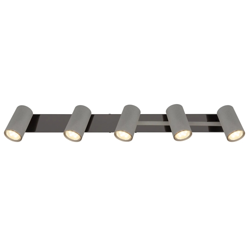 Globo - Kohdevalo 5xGU10/35W/230V harmaa