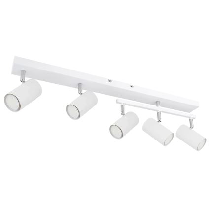 Globo - Kohdevalo 5xGU10/35W/230V valkoinen