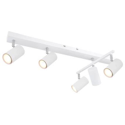 Globo - Kohdevalo 5xGU10/35W/230V valkoinen