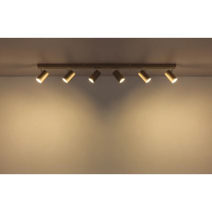 Globo - Kohdevalaisin 6xGU10/35W/230V beige