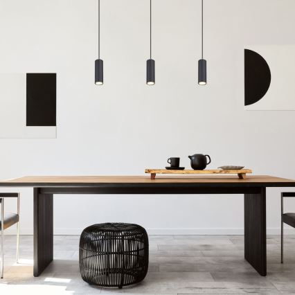 Globo - Riippuvalaisin 1xGU10/35W/230V musta