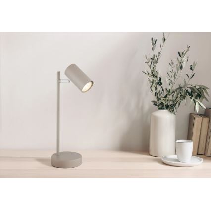 Globo - pöytävalaisin 1xGU10/5W/230V beige