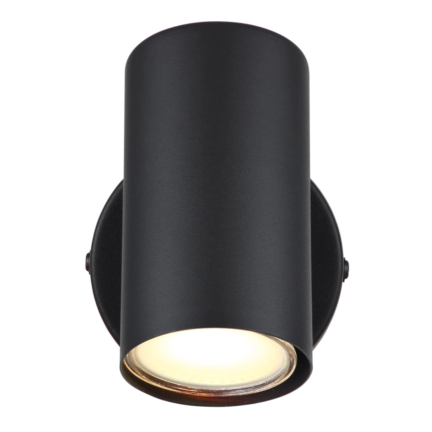Globo - Seinäkohdevalo 1xGU10/25W/230V musta