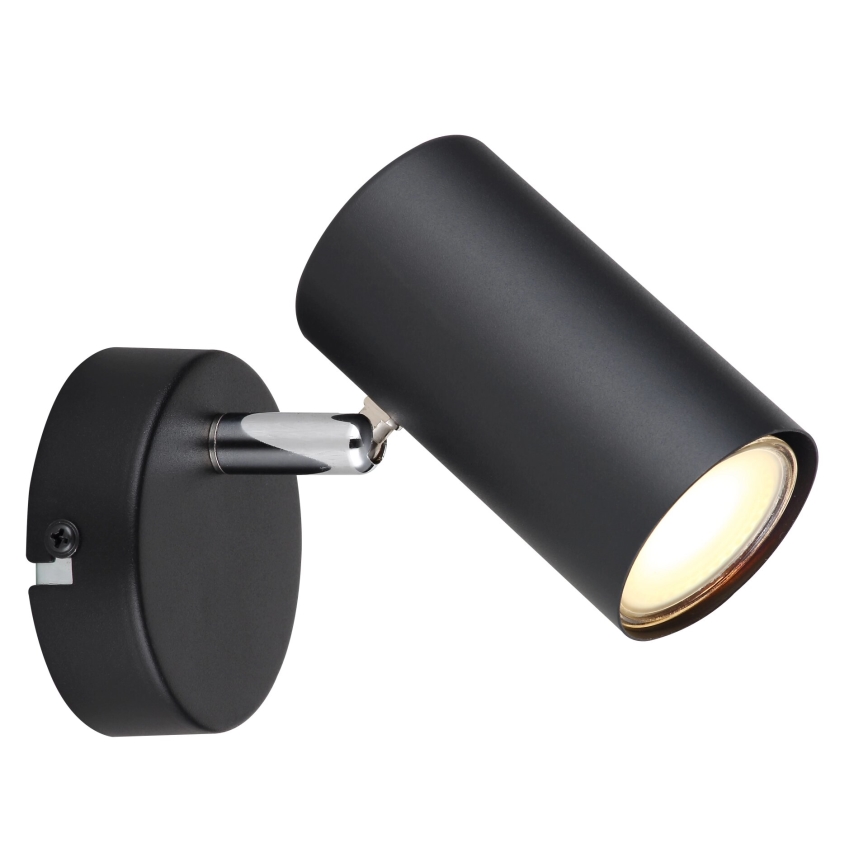 Globo - Seinäkohdevalo 1xGU10/25W/230V musta