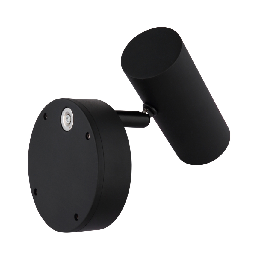 Globo - LED-himmennettävä ladattava seinäspotti LED/0,4W/3,7V 1800 mAh musta