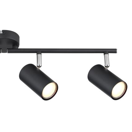 Globo - Kohdevalo 4xGU10/25W/230V musta