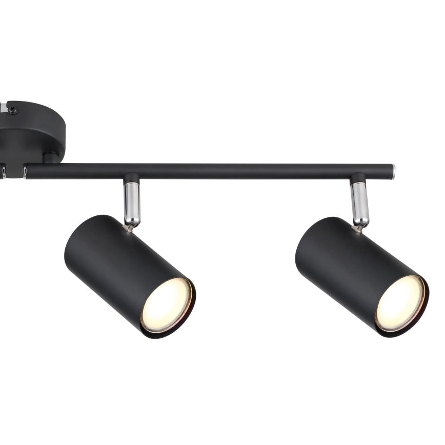 Globo - Kohdevalo 4xGU10/25W/230V musta