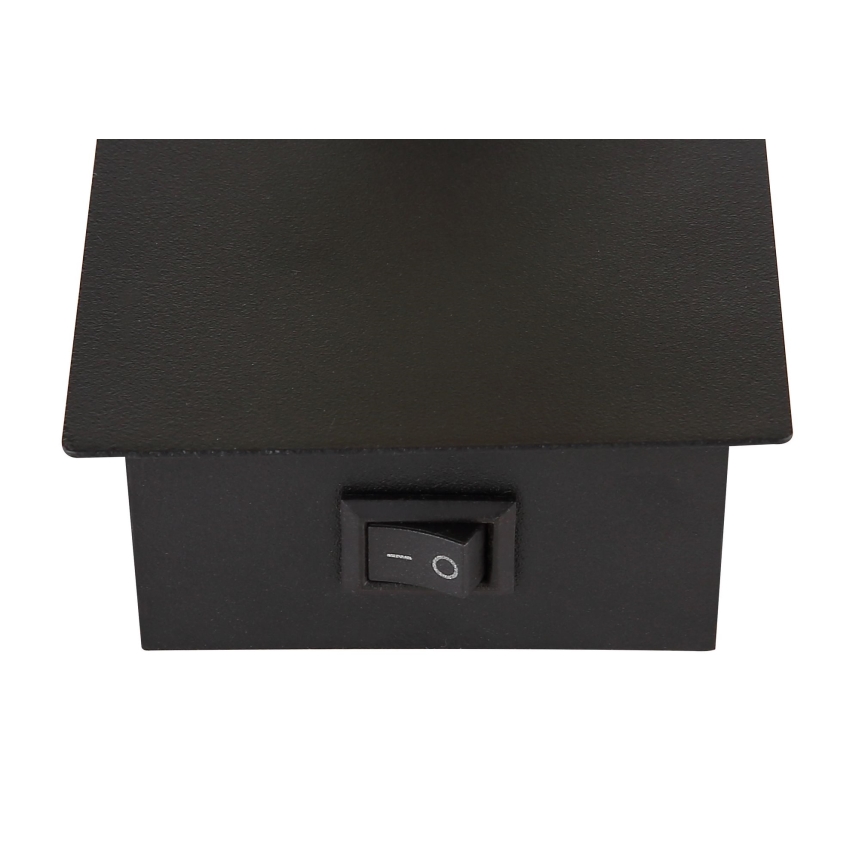 Globo - Seinäkohdevalo 1xGU10/35W/230V musta