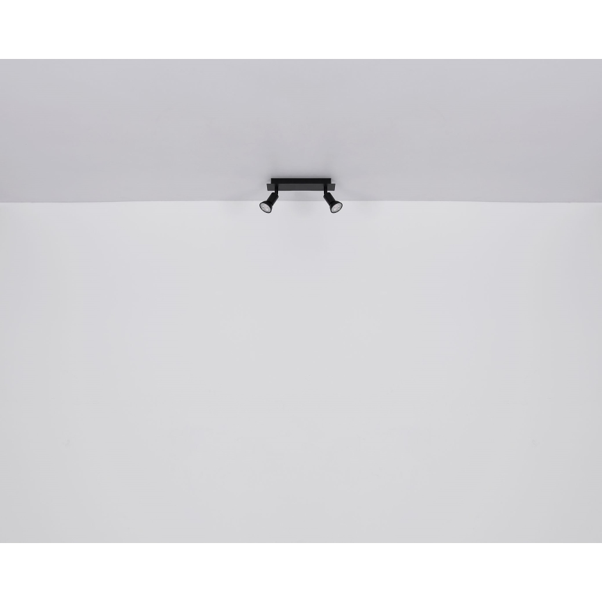 Globo - Kohdevalo 2xGU10/35W/230V musta
