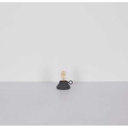 Globo - LED himmennettävä ladattava kosketuspöytävalaisin LED/1W/3,7V 1200 mAh antrasiitti