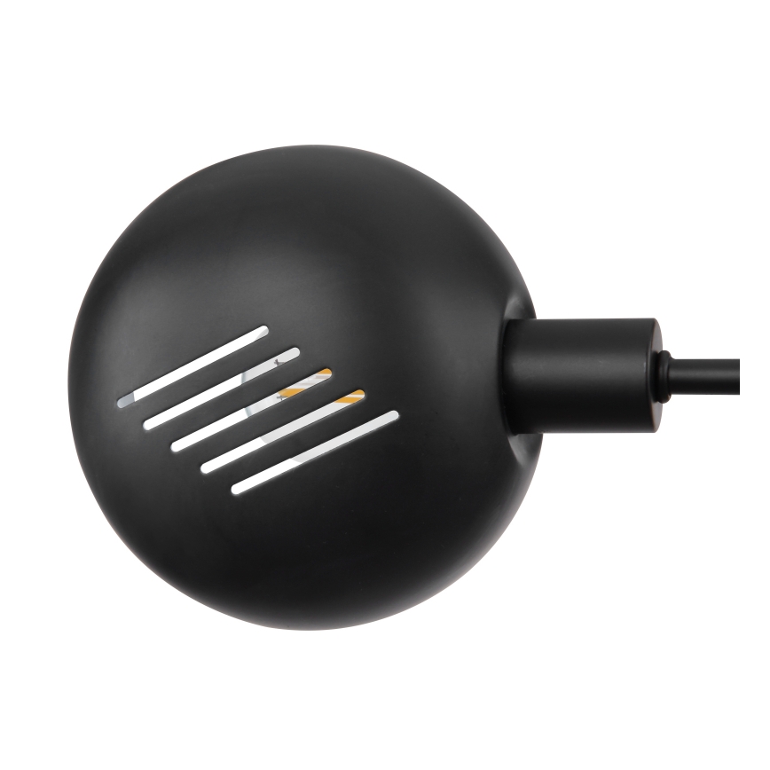 Globo - Lattialamppu 5xE14/40W/230V musta