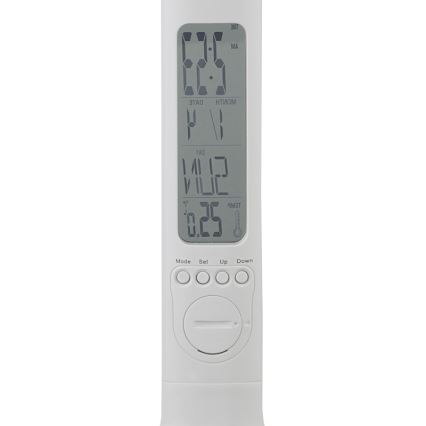 Globo - himmennettävä ladattava LED-pöytälamppu näytöllä 4 W/230 V 2200 mAh valkoinen