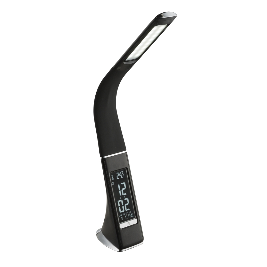 Globo - himmennettävä kosketusohjattu pöytälamppu näytöllä LED/6,5W/230V 3000/4500/5800K musta