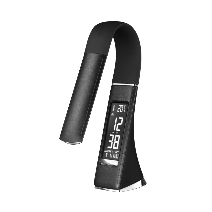 Globo - himmennettävä kosketusohjattu pöytälamppu näytöllä LED/6,5W/230V 3000/4500/5800K musta