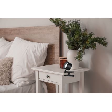 Globo - LED himmennettävä kosketuspöytävalaisin 4-in-1 LED/4W/5V 3000/4000/5000K 1200 mAh musta