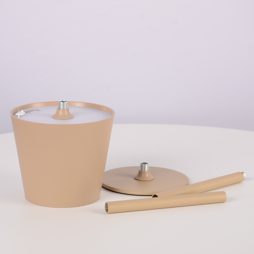 Globo - LED Himmennettävä kosketus ulko lamppu LED/3W/3,7V IP44 1800 mAh USB beige