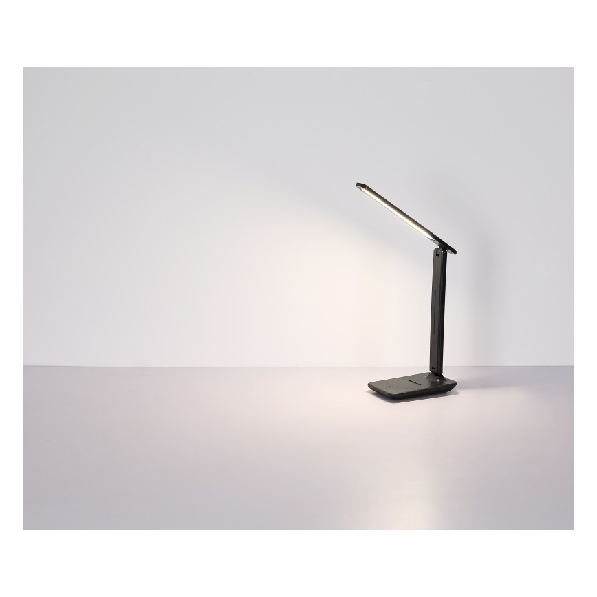 Globo - LED kosketuksella himmennettävä pöytävalaisin LED/5W/230V 2700/4000/6500K musta