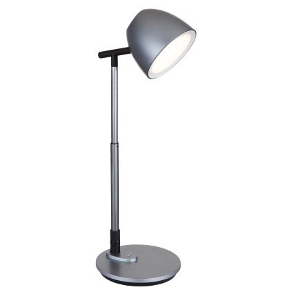 Globo - Himmennettävä LED-kosketuspöytävalaisin LED/7,5W/230V 3000K/4000K/6500K harmaa