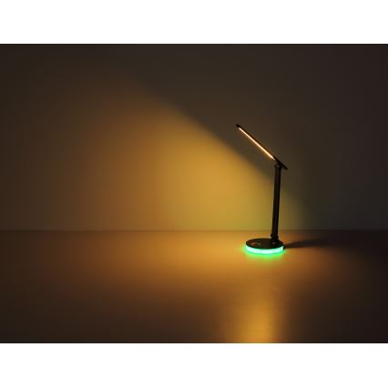 Globo - LED RGBW himmennettävä kosketuspöytävalaisin LED/5W/230V + LED/2W 2700K/4000K/6500K valkoinen