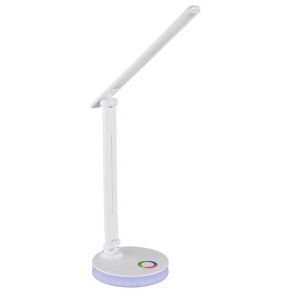 Globo - LED RGBW himmennettävä kosketuspöytävalaisin LED/5W/230V + LED/2W 2700K/4000K/6500K valkoinen
