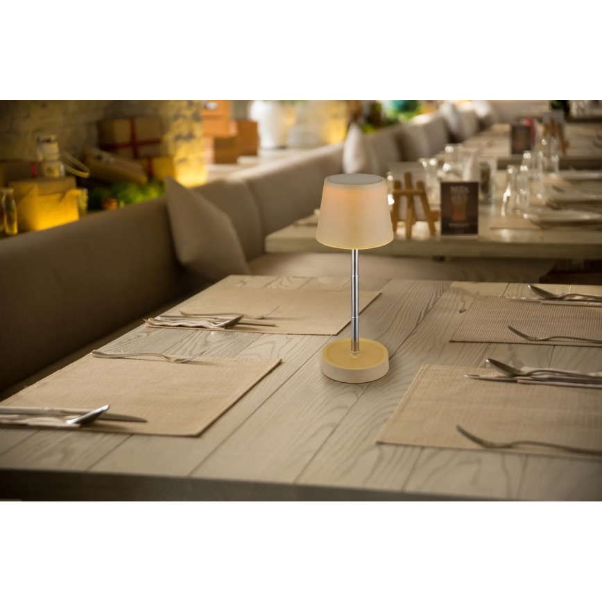 Globo - LED Kosketuksella himmennettävä ladattava pöytälamppu LED/1,2W/3V 1200 mAh