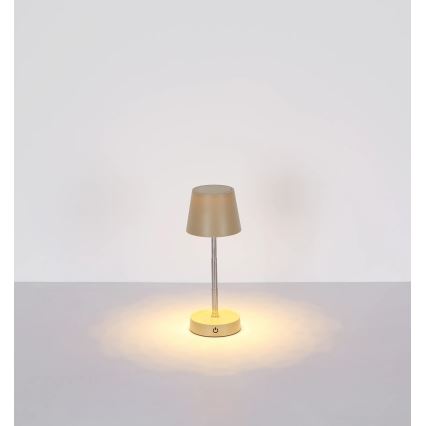 Globo - LED Kosketuksella himmennettävä ladattava pöytälamppu LED/1,2W/3V 1200 mAh