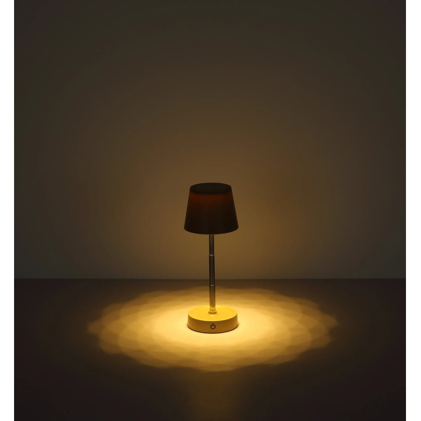 Globo - LED Kosketuksella himmennettävä ladattava pöytälamppu LED/1,2W/3V 1200 mAh