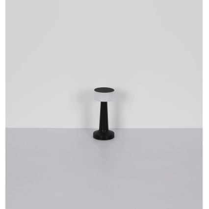 Globo - LED himmennettävä kosketuspöytävalaisin LED/1W/3,7V 2700K/4000K/6500K 800 mAh USB musta