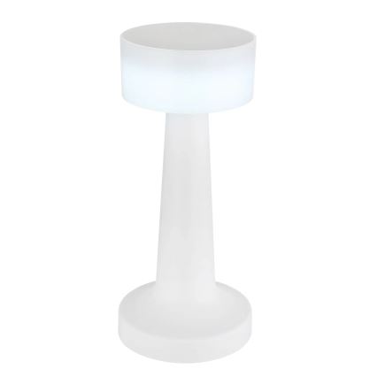 Globo - LED himmennettävä kosketuspöytävalaisin LED/1W/3,7V 2700K/4000K/6500K 800 mAh USB valkoinen