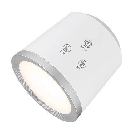 Globo - LED himmennettävä kosketuspöytävalaisin 4-in-1 LED/6W/3,7V 3000K/4000K/6500K 1500 mAh USB valkoinen