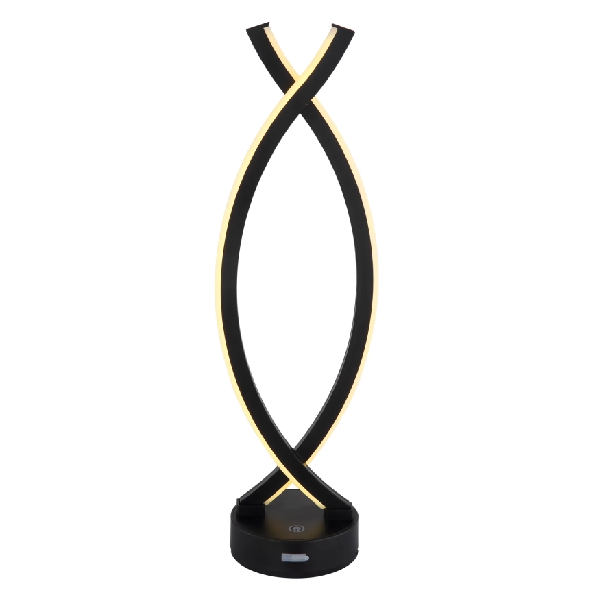 Globo - LED himmennettävä kosketuspöytävalaisin LED/1W/3,7V 3000K 1800 mAh USB musta