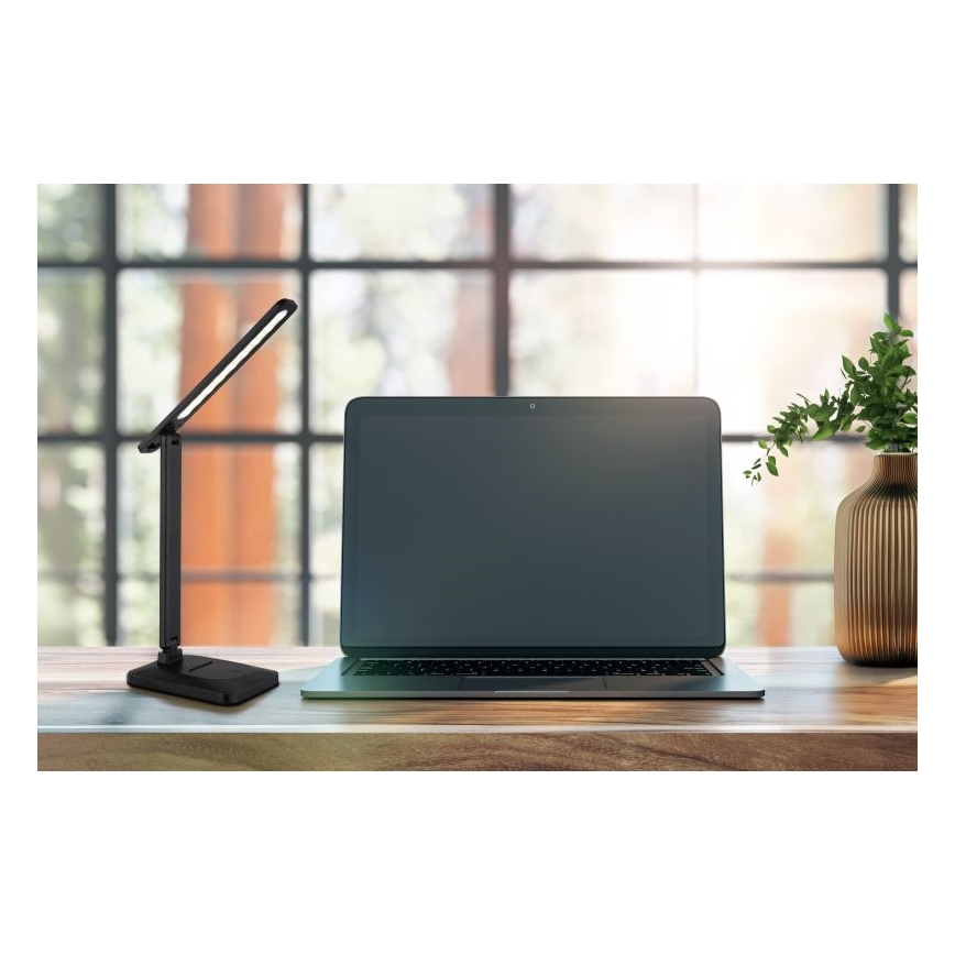 Globo - LED himmennettävä kosketuspöytävalaisin LED/3W/5V 2800/4000/6500K 1800 mAh musta