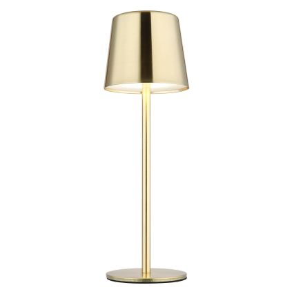 Globo - LED kosketuksella himmennettävä, ladattava pöytälamppu LED/2W/3,7V 3000/4000/6000K 2200 mAh kultainen