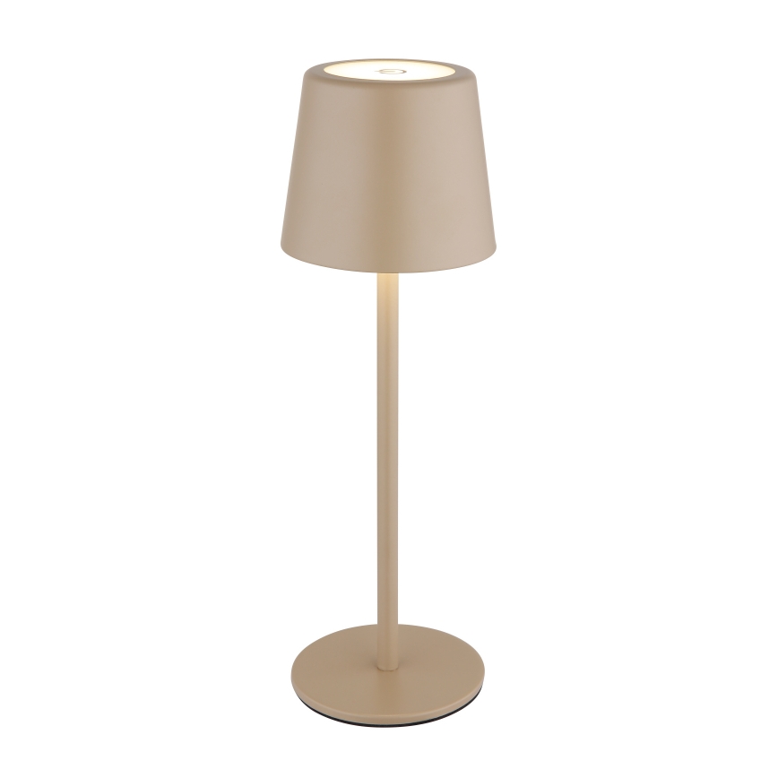 Globo - LED himmennettävä ulkokäyttöön tarkoitettu kosketuspöytävalaisin LED/2W/5V 3000/4000/6000K 2200 mAh IP44 kerma