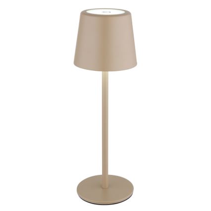 Globo - LED himmennettävä ulkokäyttöön tarkoitettu kosketuspöytävalaisin LED/2W/5V 3000/4000/6000K 2200 mAh IP44 kerma