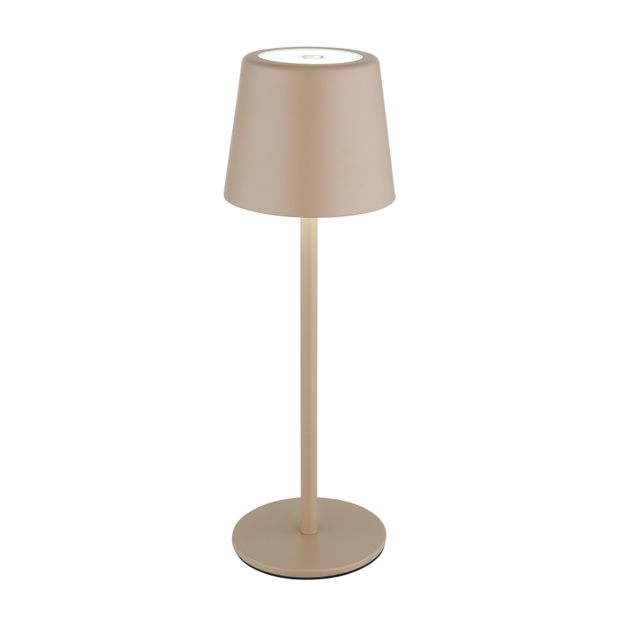 Globo - LED himmennettävä ulkokäyttöön tarkoitettu kosketuspöytävalaisin LED/2W/5V 3000/4000/6000K 2200 mAh IP44 kerma